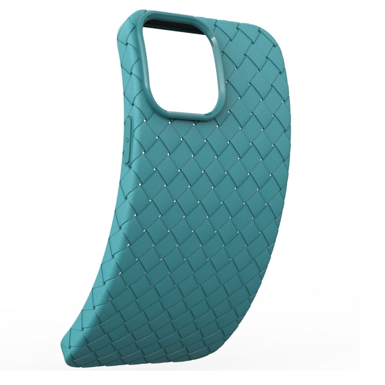 For iPhone 13 Pro Full Coverage Woven Shockproof TPU Case (Black) - iPhone 13 Pro Cases by PMC TechLife | Online Shopping South Africa | PMC TechLife | Buy Now Pay Later Mobicred