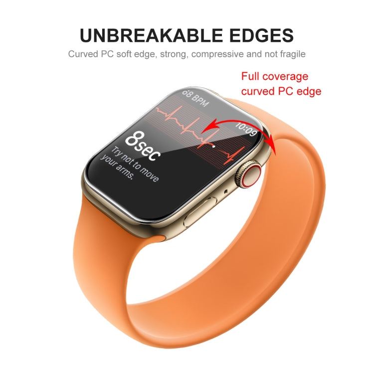 10 PCS ENKAY Hat-Prince 3D Full Coverage Soft PC Edge + PMMA HD Screen Protector Film For Apple Watch Series 7 45mm - free shipping - PMC TechLife - Order now!