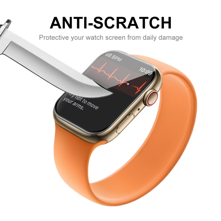 5 PCS ENKAY Hat-Prince Case Friendly 3D Full Screen PET Curved Hot Bending HD Screen Protector Film For Apple Watch Series 7 41mm(Transparent) - free shipping - PMC TechLife - Order now!
