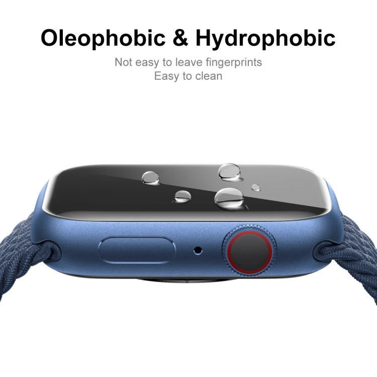 5 PCS ENKAY Hat-Prince Case Friendly 3D Full Screen PET Curved Hot Bending HD Screen Protector Film For Apple Watch Series 7 45mm(Black) - free shipping - PMC TechLife - Order now!