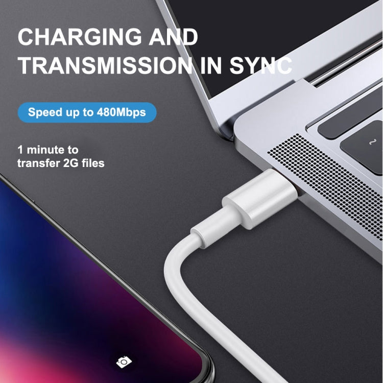 1m PD20W USB-C / Type-C to 8 Pin PD Fast Charging Sync Data Cable for iPhone 13 / 12 Series - Normal Style Cable by PMC Jewellery | Online Shopping South Africa | PMC Jewellery