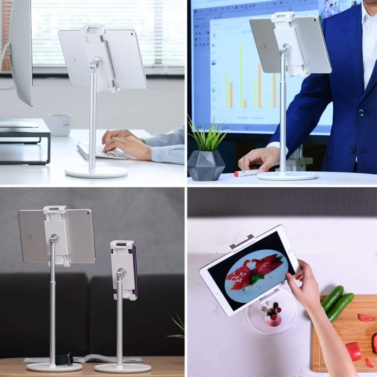 AP-4H Height Adjustable Aluminum Alloy Holder for 4.5-13 inch Mobile Phones and Tablets - Desktop Holder by PMC TechLife | Online Shopping South Africa | PMC TechLife