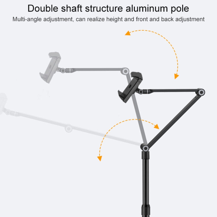 AP-4P Desktop Stand for Tablet PC and Mbile Phone, 3.5-6 inch AluminumBase - Lazy Bracket by PMC TechLife | Online Shopping South Africa | PMC TechLife