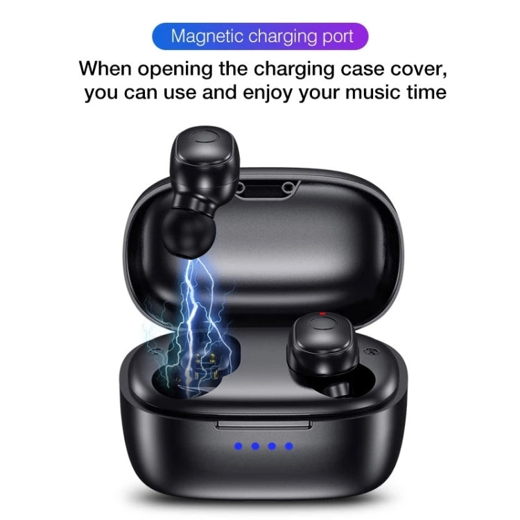 T&G TG911 Bluetooth V5.1 Sport Waterproof Mini Touch-Control Noise Cancelling Earphones(White) - free shipping - PMC TechLife - Order now!