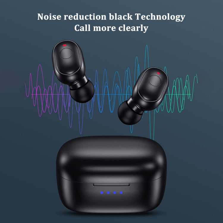 T&G TG911 Bluetooth V5.1 Sport Waterproof Mini Touch-Control Noise Cancelling Earphones(White) - free shipping - PMC TechLife - Order now!