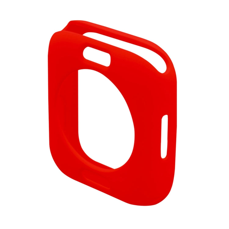 ENKAY Hat-Prince Protective TPU Watch Case + Full Coverage PET Screen Protector Film For Apple Watch Series 8 / 7 41mm(Red) - free shipping - PMC TechLife - Order now!