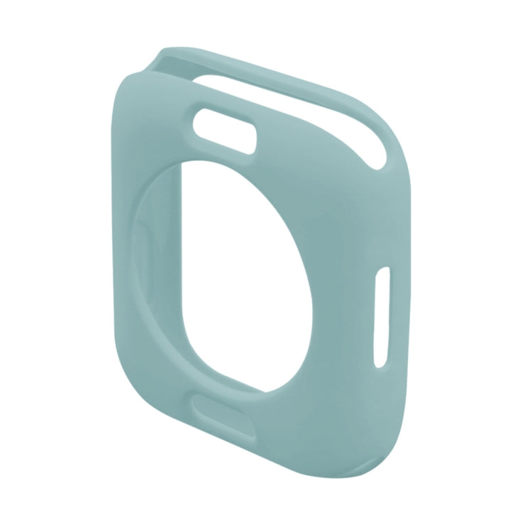 ENKAY Hat-Prince Protective TPU Watch Case + Full Coverage PET Screen Protector Film For Apple Watch Series 8 / 7 41mm(Green) - Watch Cases by ENKAY | Online Shopping South Africa | PMC TechLife | Buy Now Pay Later Mobicred
