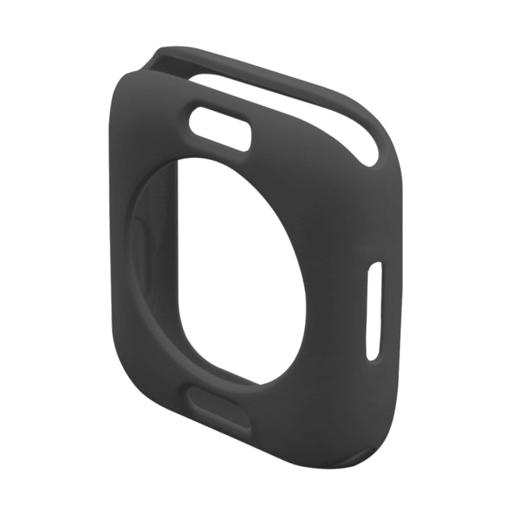 ENKAY Hat-Prince Protective TPU Watch Case + Full Coverage PET Screen Protector Film For Apple Watch Series 8 / 7 45mm(Black) - Watch Cases by ENKAY | Online Shopping South Africa | PMC TechLife | Buy Now Pay Later Mobicred