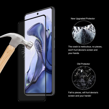 10 PCS For Xiaomi Mi 11T / 11T Pro ENKAY Hat-Prince Full Glue 0.26mm 9H 2.5D Tempered Glass Screen Protector Full Coverage Film -  by ENKAY | Online Shopping South Africa | PMC Jewellery