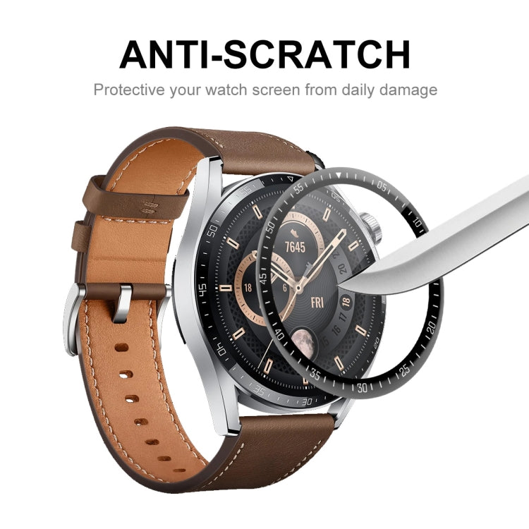 2 PCS For Huawei Watch GT 3 46mm ENKAY Hat-Prince Full Coverage 3D Curved Soft PC Edge + PMMA HD Screen Protector Film - Screen Protector by ENKAY | Online Shopping South Africa | PMC TechLife | Buy Now Pay Later Mobicred