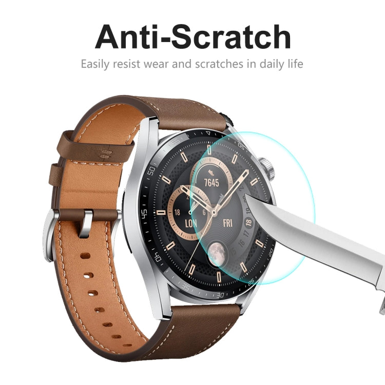 2 PCS For Huawei Watch GT 3 46mm ENKAY Hat-Prince Crystal Screen Protector Anti-scratch Watch Film - Screen Protector by ENKAY | Online Shopping South Africa | PMC TechLife | Buy Now Pay Later Mobicred