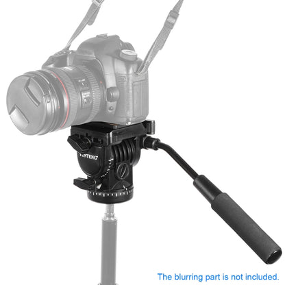 YUNTENG YT-950 Heavy Duty Tripod Action Fluid Drag Head with Quick Mount Plate - Tripod Heads by PMC Jewellery | Online Shopping South Africa | PMC Jewellery
