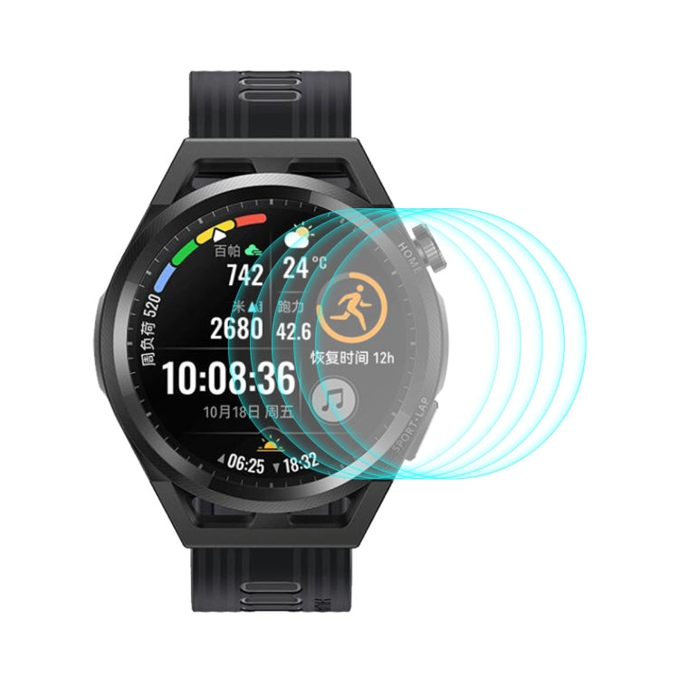 5 PCS For Huawei Watch GT Runner 46mm ENKAY Hat-Prince 0.2mm 9H 2.15D Curved Edge Tempered Glass Screen Protector Watch Film - Screen Protector by ENKAY | Online Shopping South Africa | PMC TechLife | Buy Now Pay Later Mobicred
