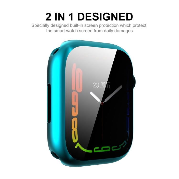 For Apple Watch Series 8 / 7 45mm ENKAY Hat-Prince Electroplated TPU Case(Pink) - Watch Cases by ENKAY | Online Shopping South Africa | PMC TechLife | Buy Now Pay Later Mobicred