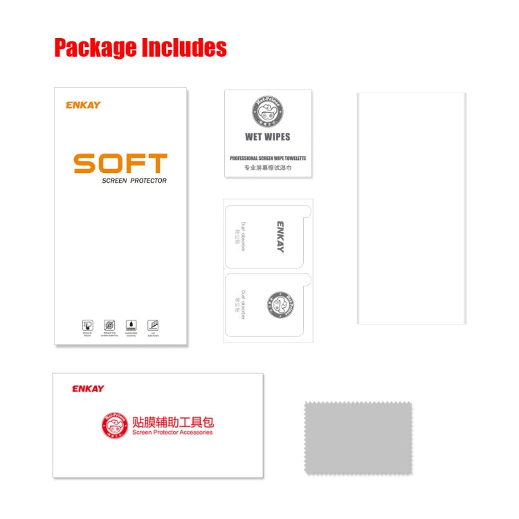 For Samsung Galaxy S22 Ultra 5G / S23 Ultra 5G ENKAY 3D Curved PET Hot Bending Film - free shipping - PMC TechLife - Order now!