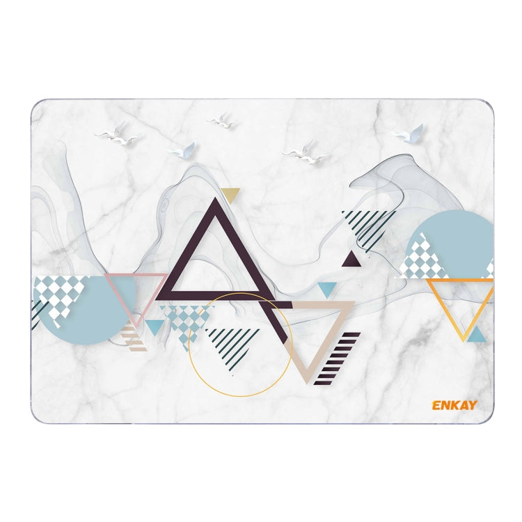 ENKAY Hat-Prince Geometry Pattern Laotop Protective Crystal Case for MacBook Pro 14.2 inch A2442 2021/A2779 2023(Geometry No.4) - MacBook Pro Cases by ENKAY | Online Shopping South Africa | PMC TechLife | Buy Now Pay Later Mobicred