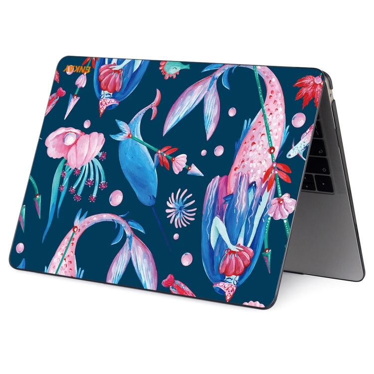 For MacBook Air 13.3 inch A2179 / A2337 ENKAY Hat-Prince Natural Series Laotop Protective Crystal Case(Mermaid) - MacBook Air Cases by ENKAY | Online Shopping South Africa | PMC Jewellery