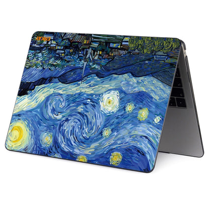 For MacBook Air 13.3 inch A2179 / A2337 ENKAY Hat-Prince Natural Series Laotop Protective Crystal Case(Starry Night) - MacBook Air Cases by ENKAY | Online Shopping South Africa | PMC Jewellery