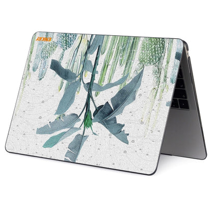 ENKAY Hat-Prince Natural Series Laotop Protective Crystal Case for MacBook Pro 13.3 inch A1706 / A1708 / A1989 / A2159(Banana Leaves) - MacBook Pro Cases by ENKAY | Online Shopping South Africa | PMC Jewellery