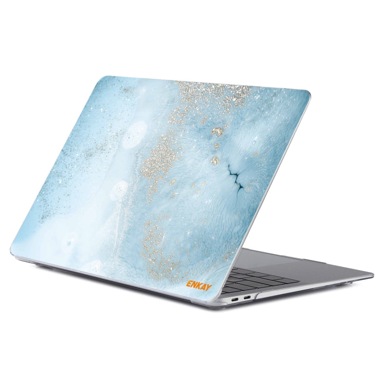 For MacBook Air 13.3 inch A1932 2018 ENKAY Hat-Prince Streamer Series Laotop Protective Crystal Case(Streamer No.6) - MacBook Air Cases by ENKAY | Online Shopping South Africa | PMC TechLife | Buy Now Pay Later Mobicred