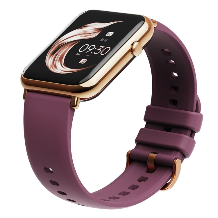 Q19 Pro IP67 Waterproof 1.69 inch Smartwatch(Gold+Burgundy) - free shipping - PMC TechLife - Order now!