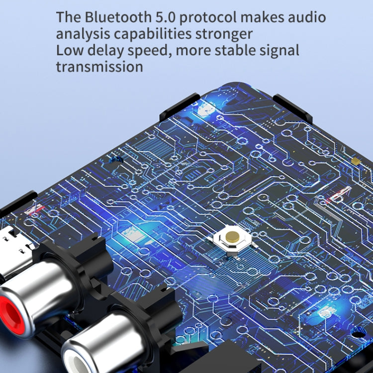 BT-21 NFC Bluetooth 5.0 Receiver & Transmitter RCA 3.5mm AUX Audio Adapter - Audio Receiver Transmitter by PMC Jewellery | Online Shopping South Africa | PMC Jewellery