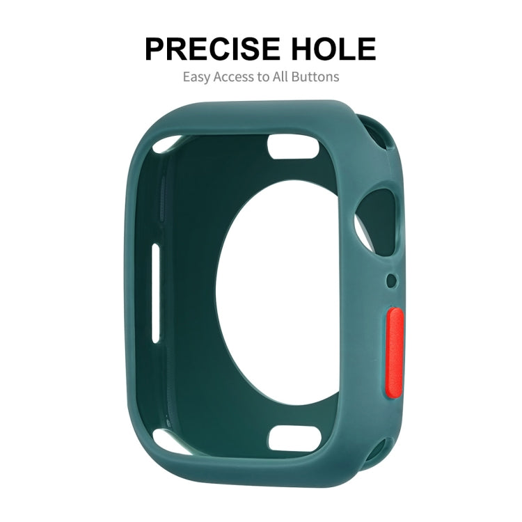 ENKAY  TPU Case  + Full Coverage PET Screen Protector For Apple Watch Series 8 / 7 45mm(White) - free shipping - PMC TechLife - Order now!