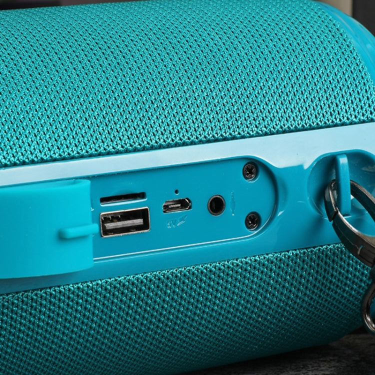 T&G TG537 RGB Light Portable Waterproof Bluetooth Speaker Supports FM / TF Card(Blue) - free shipping - PMC TechLife - Order now!