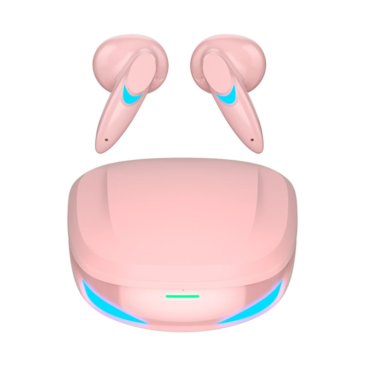 G10 TWS 5.2 Binaural True Stereo Touch Game Bluetooth Earphone(Pink) - TWS Earphone by PMC Jewellery | Online Shopping South Africa | PMC Jewellery
