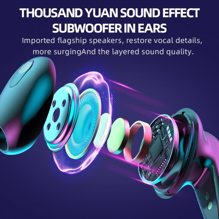 G10 TWS 5.2 Binaural True Stereo Touch Game Bluetooth Earphone(Pink) - TWS Earphone by PMC TechLife | Online Shopping South Africa | PMC TechLife