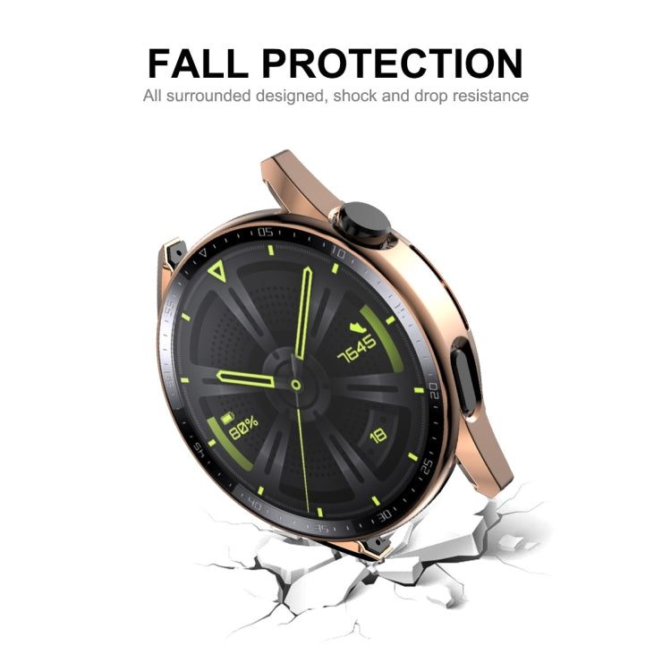 For Huawei Watch GT 3 46mm ENKAY PC Frame + Tempered Glass Protector Case With Scale(Transparent) - free shipping - PMC TechLife - Order now!
