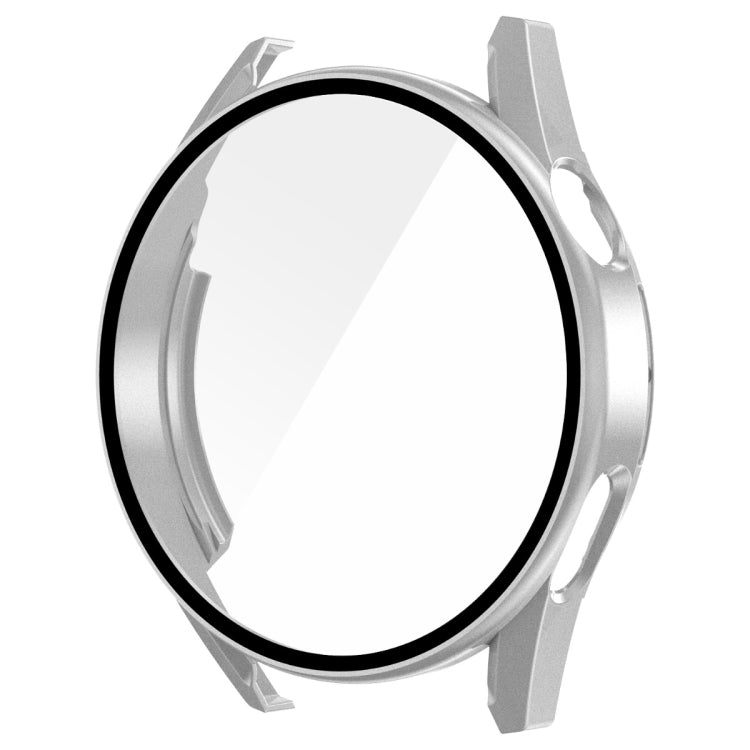For Huawei Watch GT 3 46mm ENKAY Matte PC Frame + Tempered Glass Protector Case(Silver) - free shipping - PMC TechLife - Order now!