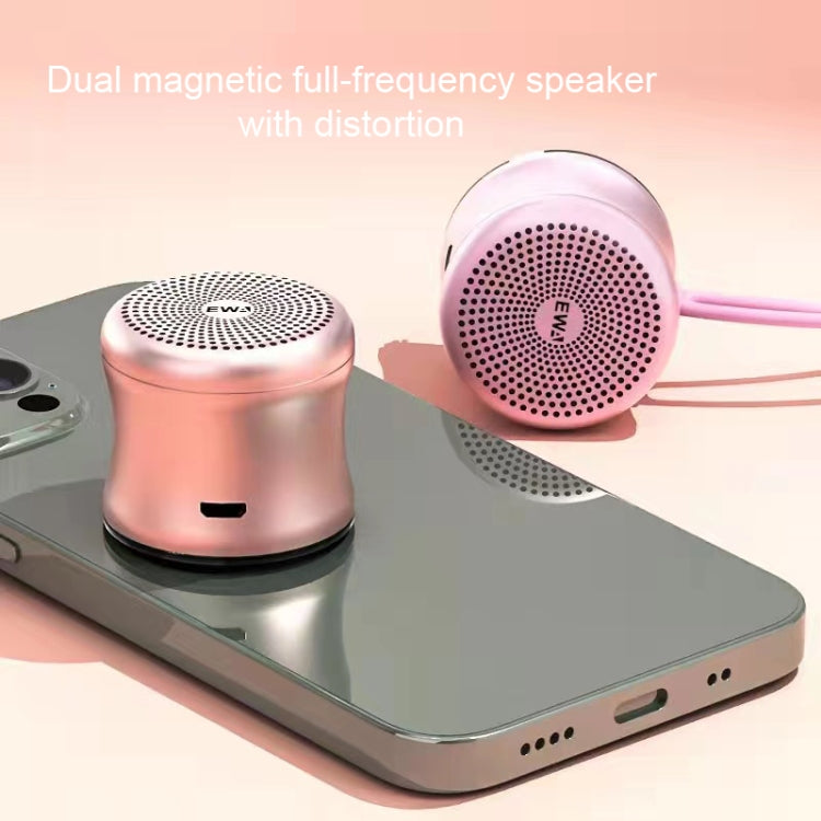 EWA A119 Portable Wireless Bluetooth IPX7 Mini TWS Speaker(Black) - Mini Speaker by EWA | Online Shopping South Africa | PMC TechLife | Buy Now Pay Later Mobicred