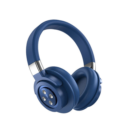 A51 USB Charging Wireless Bluetooth HIFI Stereo Headset with Mic(Blue) - Headset & Headphone by PMC Jewellery | Online Shopping South Africa | PMC Jewellery