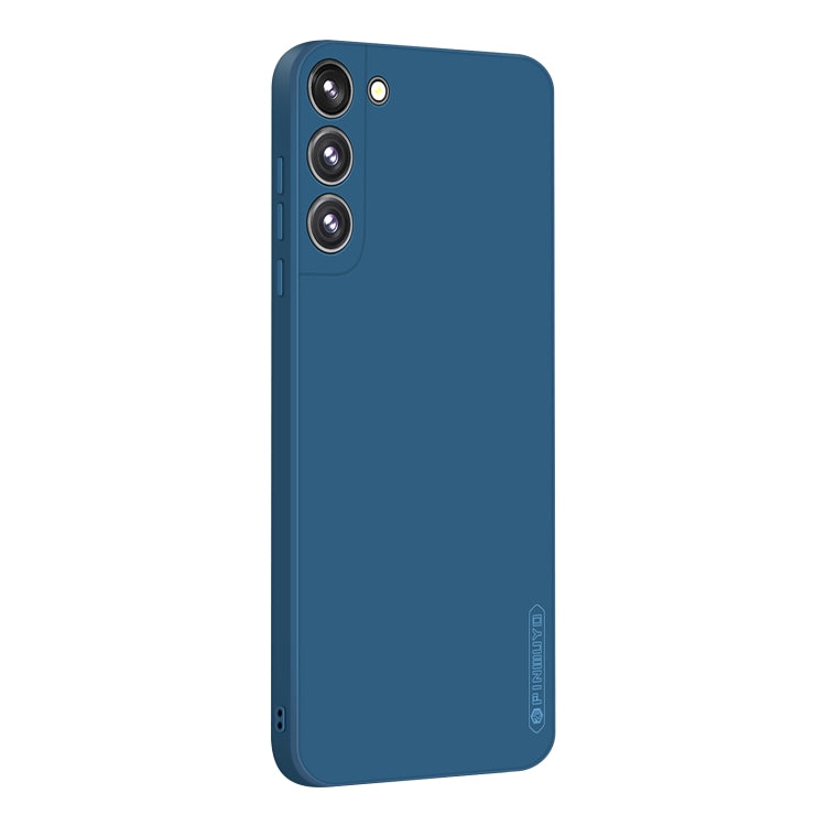 For Samsung Galaxy S22 5G PINWUYO Liquid Silicone TPU Phone Case(Blue) - free shipping - PMC TechLife - Order now!