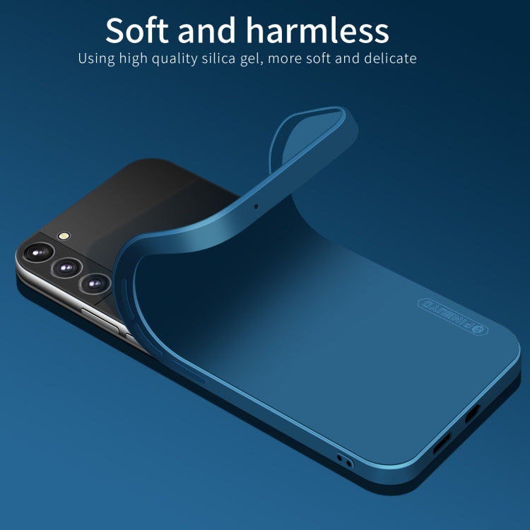 For Samsung Galaxy S22 5G PINWUYO Liquid Silicone TPU Phone Case(Blue) - free shipping - PMC TechLife - Order now!