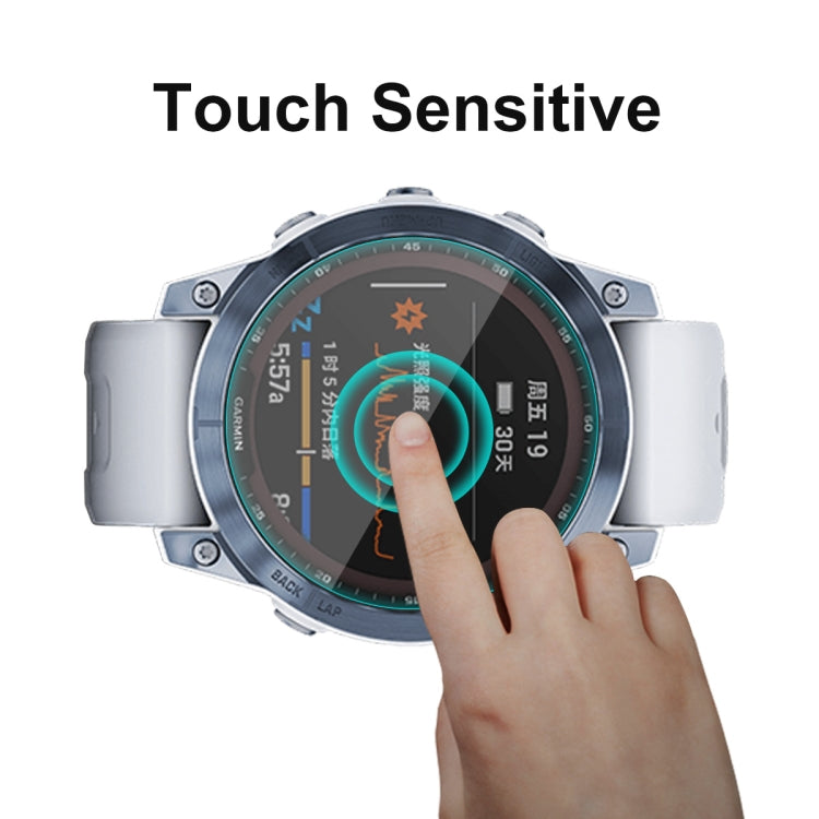 5 PCS Compatible with Garmin Fenix 7 ENKAY 0.2mm 9H Tempered Glass Screen Protector Watch Film - free shipping - PMC TechLife - Order now!