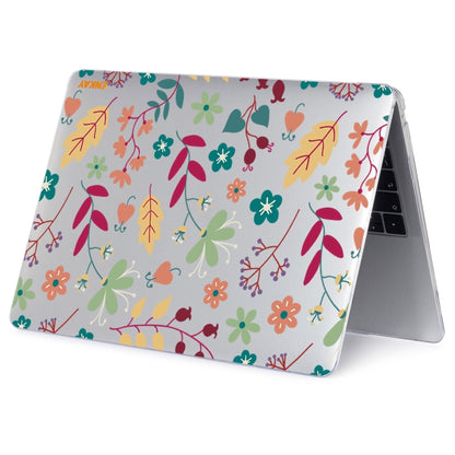 ENKAY Flower Series Pattern Laotop Protective Crystal Case For MacBook Pro 15.4 inch A1707 / A1990(Spring) - MacBook Pro Cases by ENKAY | Online Shopping South Africa | PMC Jewellery