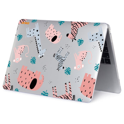 For MacBook Air 13.3 inch A1932 / A2179 / A2337 ENKAY Animal Series Pattern Laotop Protective Crystal Case(Animals No.2) - MacBook Air Cases by ENKAY | Online Shopping South Africa | PMC Jewellery