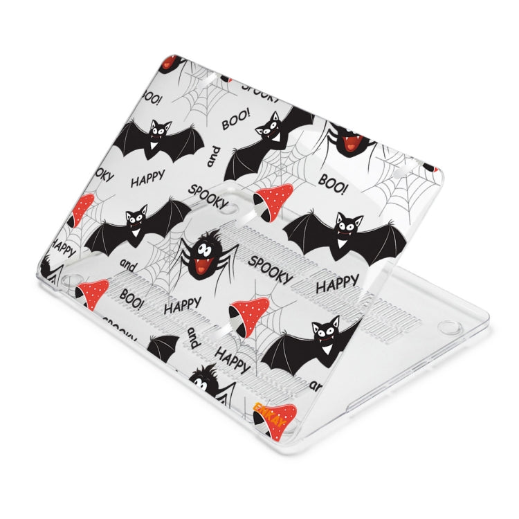 ENKAY Animal Series Pattern Laotop Protective Crystal Case For MacBook Pro 13.3 inch A2251 / A2289 / A2338 2020(Bat) - MacBook Pro Cases by ENKAY | Online Shopping South Africa | PMC TechLife | Buy Now Pay Later Mobicred