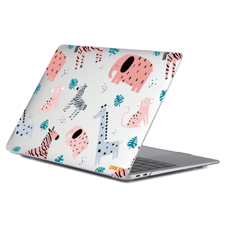 ENKAY Animal Series Pattern Laotop Protective Crystal Case For MacBook Pro 13.3 inch A2251 / A2289 / A2338 2020(Animals No.2) - MacBook Pro Cases by ENKAY | Online Shopping South Africa | PMC TechLife | Buy Now Pay Later Mobicred