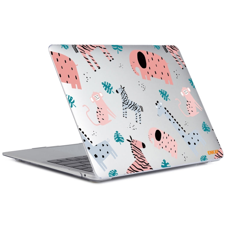 ENKAY Animal Series Pattern Laotop Protective Crystal Case For MacBook Pro 15.4 inch A1707 / A1990(Animals No.2) - free shipping - PMC TechLife - Order now!