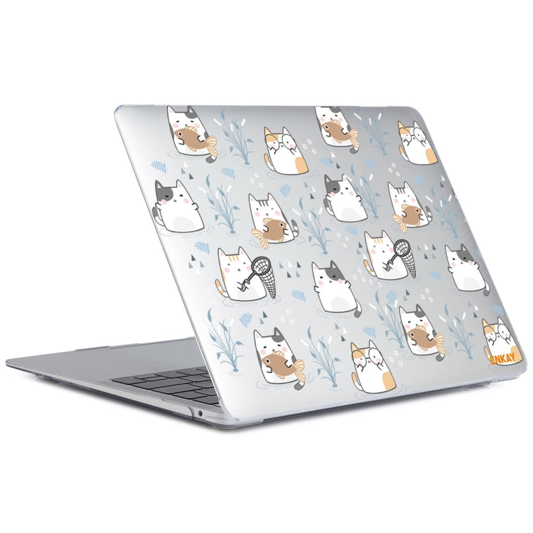 ENKAY Animal Series Pattern Laotop Protective Crystal Case For MacBook Pro 15.4 inch A1707 / A1990(Cute Cat) - free shipping - PMC TechLife - Order now!