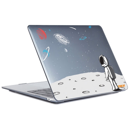 ENKAY Star Series Pattern Laotop Protective Crystal Case For MacBook Pro 13.3 inch A1706 / A1708 / A1989 / A2159(Backpack Astronaut) - MacBook Pro Cases by ENKAY | Online Shopping South Africa | PMC Jewellery