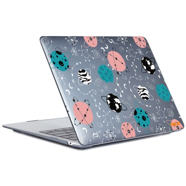 ENKAY Star Series Pattern Laotop Protective Crystal Case For MacBook Pro 13.3 inch A1706 / A1708 / A1989 / A2159(Geometric Planet) - free shipping - PMC TechLife - Order now!