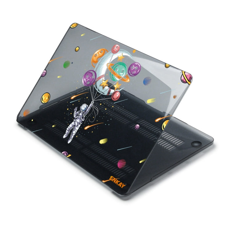 ENKAY Star Series Pattern Laotop Protective Crystal Case For MacBook Pro 15.4 inch A1707 / A1990(Balloon Astronaut) - free shipping - PMC TechLife - Order now!