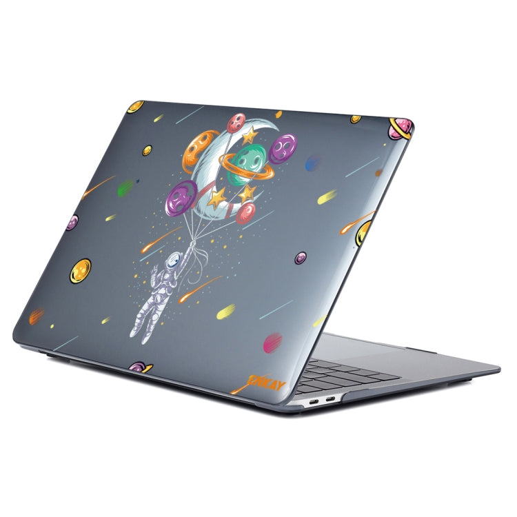 ENKAY Star Series Pattern Laotop Protective Crystal Case For MacBook Pro 15.4 inch A1707 / A1990(Balloon Astronaut) - free shipping - PMC TechLife - Order now!