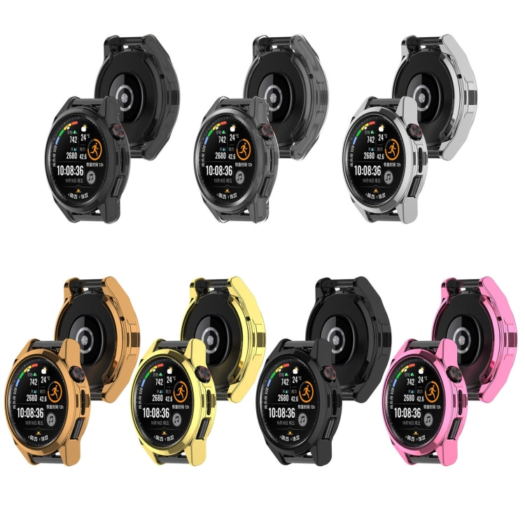 For Huawei Watch GT Runner TPU Integrated Protective Case(Black) - Watch Cases by PMC TechLife | Online Shopping South Africa | PMC TechLife | Buy Now Pay Later Mobicred