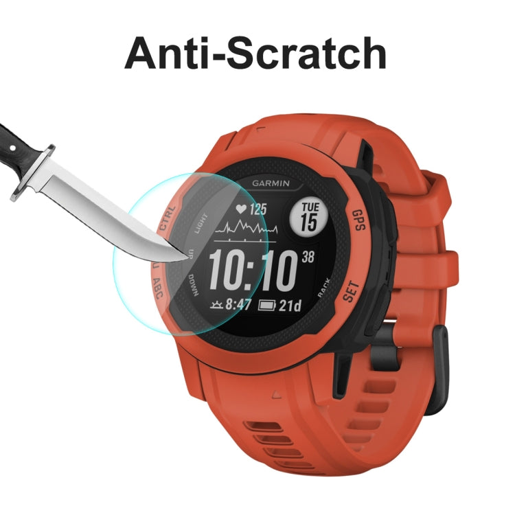 10 PCS ENKAY 0.2mm 9H Tempered Glass Screen Protector Watch Film Compatible with Garmin Instinct 2S - Screen Protector by ENKAY | Online Shopping South Africa | PMC TechLife | Buy Now Pay Later Mobicred