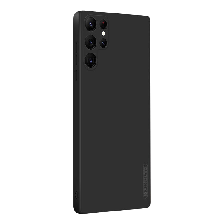 For Samsung Galaxy S22 Ultra 5G PINWUYO Sense Series Liquid Silicone TPU Phone Case(Black) - free shipping - PMC TechLife - Order now!